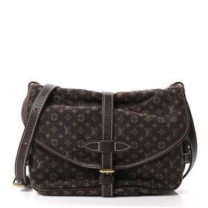 Louis Vuitton Mini Lin Saumur Ebene #314323L89B